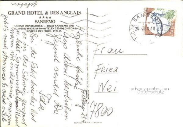 Sanremo Grand Hotel and Des Anglais – Bild 2