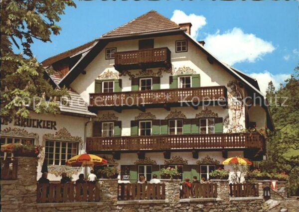 Keutschach See Gasthof Restaurant Brückler