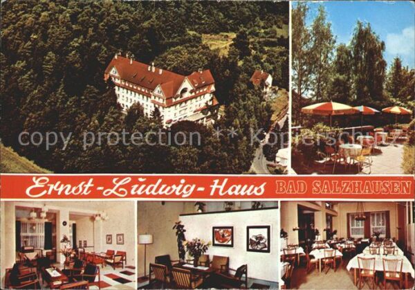Bad Salzhausen Ernst Ludwig Haus Terrasse Gastraum Spe