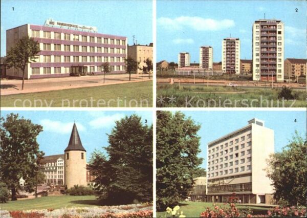 Plauen Vogtland VVB Musikinstrumente Punkthäuser Nonnen