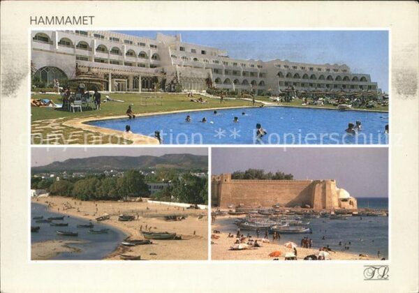 Hammamet Hotel Sultan Swimmingpool Strandpartien