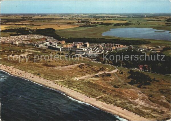 Weissenhaeuser Strand Fliegeraufnahme