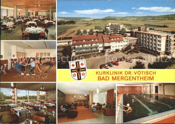 Bad Mergentheim Fliegeraufnahme Kurklinik Dr Vötisch Sp