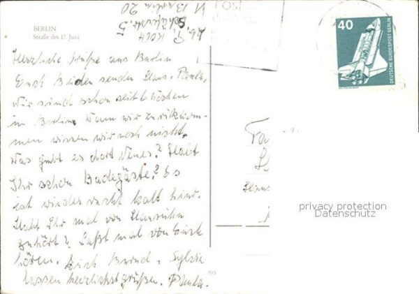 Berlin Strasse des 17ten Juni – Bild 2