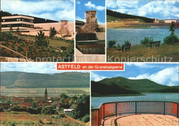 Astfeld Langelsheim Granetalsperre Ortsansicht