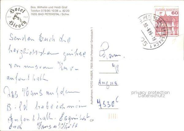 Bad Peterstal-Griesbach Hotel Hirsch – Bild 2