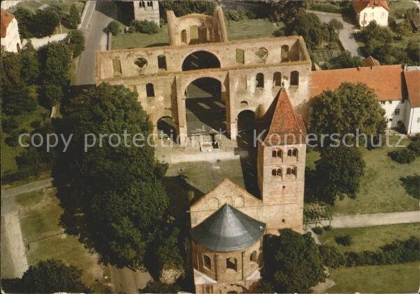 Bad Hersfeld Fliegeraufnahme Stiftsruine
