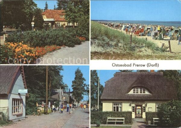Prerow Ostseebad Strand Promenade Cafe Strandeck