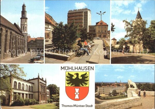 Muehlhausen Thueringen Thomas Müntzer Stadt