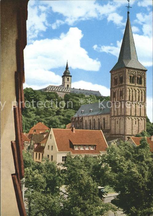 Siegburg St. Servatius Kirche mit Michaelsberg