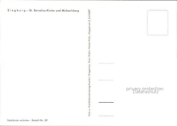 Siegburg St. Servatius Kirche mit Michaelsberg – Bild 2
