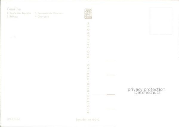 Gera Rathaus Orangerie Strasse-der-Republik – Bild 2