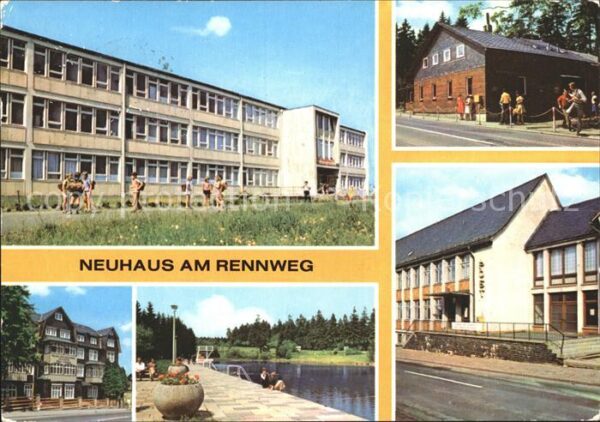 Neuhaus Rennweg Neuhaus Schule Erholungsheim Schwimmbad