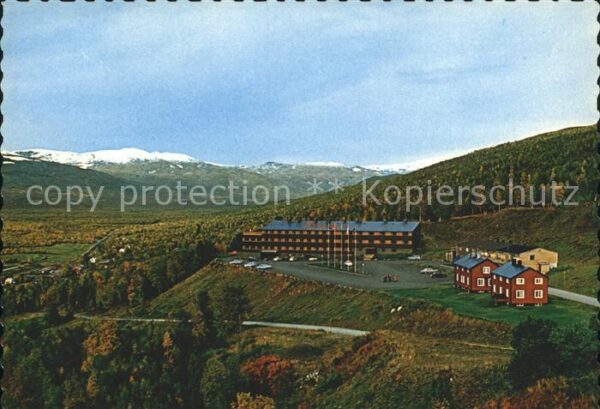 Hemavan Fjällhotell Fliegeraufnahme