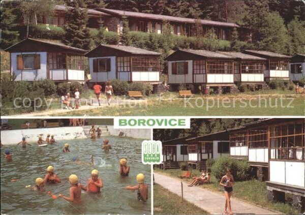 Tschechische Republik Borovice Ferienbungalows