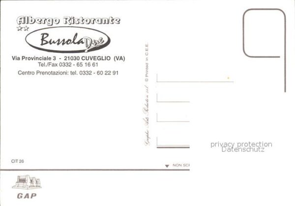 Cuveglio Varese Albergo ristorante Bussola – Bild 2