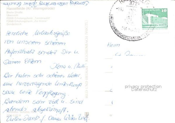 Hasselfelde Breite Strasse Erholungsheime zur Krone – Bild 2