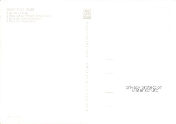 Suhl Thueringer Wald Haus der Gewerkschaften Herrenteich – Bild 2