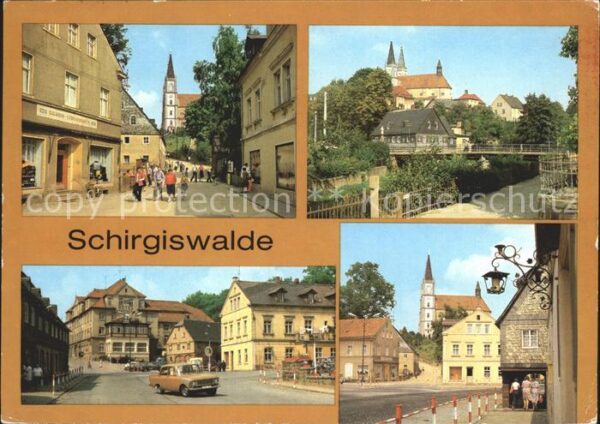 Schirgiswalde Obermarkt Ernst Thälmann Strasse