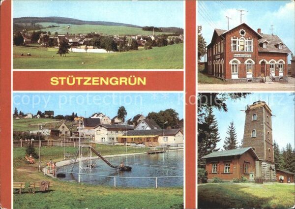 Stuetzengruen Gasthaus Bahnschlößchen Aussichtsturm a