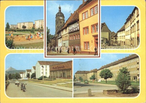 Sangerhausen Suedharz Kornmarkt Süd-West-Siedlung