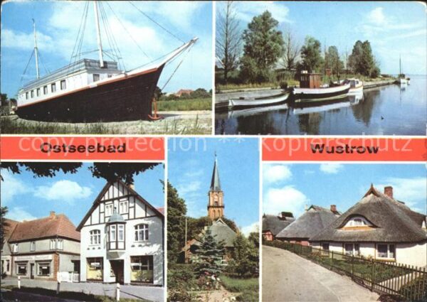 Wustrow Ostseebad Ferienheim-Plamag-Plauen Hafen Hauptstr