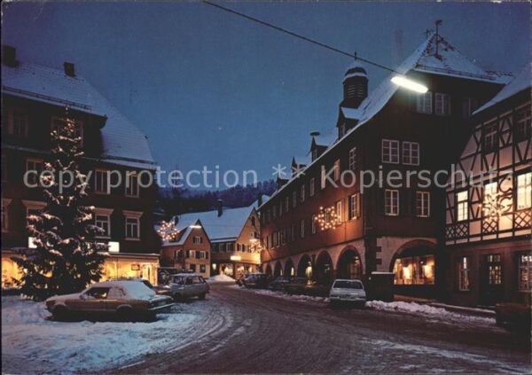 Alpirsbach Kloster- und Kurstadt Rathaus Marktplat