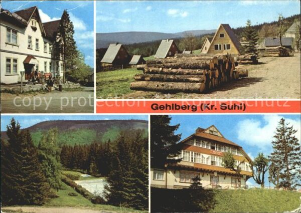 Gehlberg Erholungsheime Frieden und Daheim Schmü