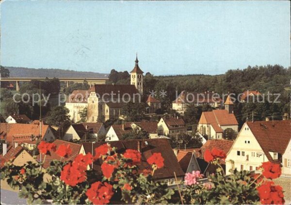 Denkendorf Wuerttemberg mit Klosterkirche
