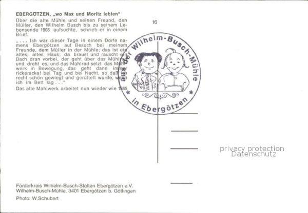 Ebergoetzen Wo Max und Moritz lebten Wilhelm-Busch- – Bild 2