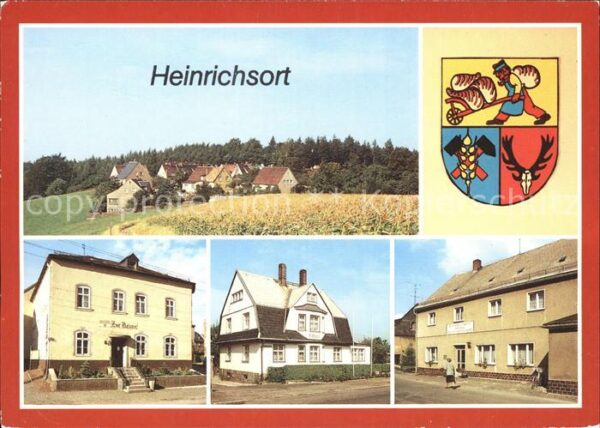 Heinrichsort Siedlung Sportplatz Restaurant zur Kron