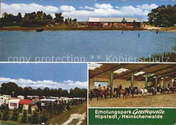 Hipstedt Erholungspark Geestequelle Camping Reit