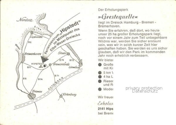 Hipstedt Erholungspark Geestequelle Camping Reit – Bild 2