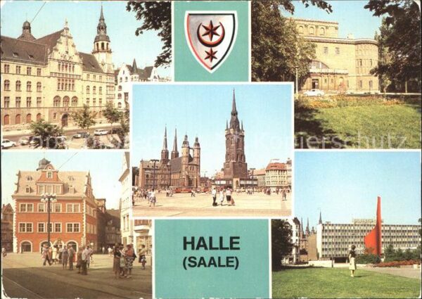 Halle Saale Hansering Roter Turm Marktschlößchen