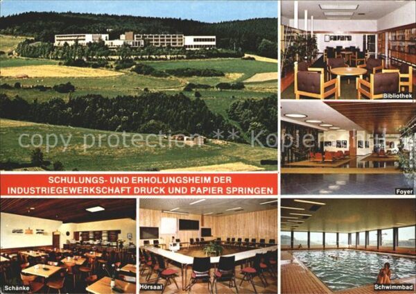 Springen Untertaunus Schulungs- und Erholungsheim der IG Dru