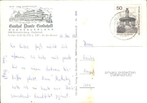 Schmallenberg Gasthaus Droste Grafschaft – Bild 2