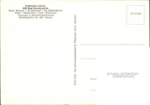 Bad Gandersheim Kurpark Hotel – Bild 2