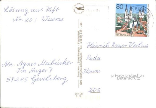 Eckenhagen Kirchen Kinderheim – Bild 2