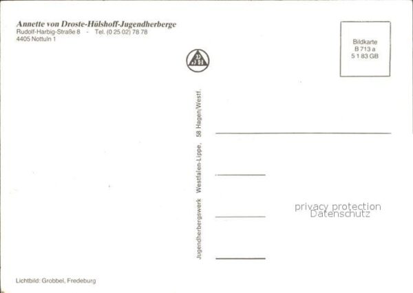 Nottuln Annette von Droste Hülshogg Jugendherbe – Bild 2