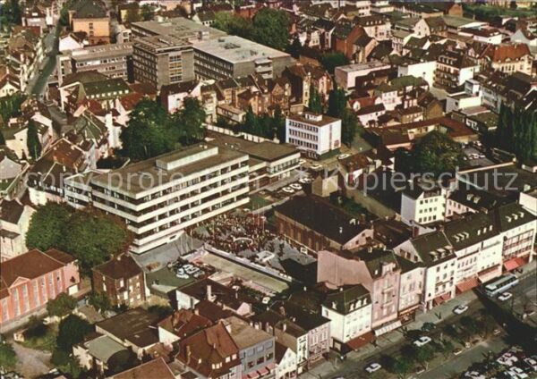Siegburg Rathaus Fliegeraufnahme Krankenhaus