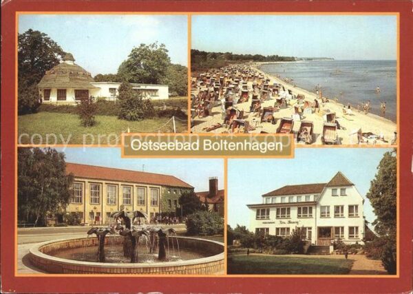Boltenhagen Ostseebad Strand Restaurant Pavillon Erholungshei