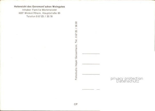 Winkel Eifel Geromontsches Weingut – Bild 2