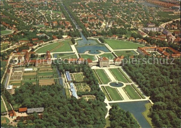 Nymphenburg Fliegeraufnahme Schloss