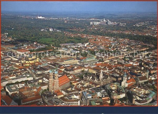 Muenchen Fliegeraufnahme