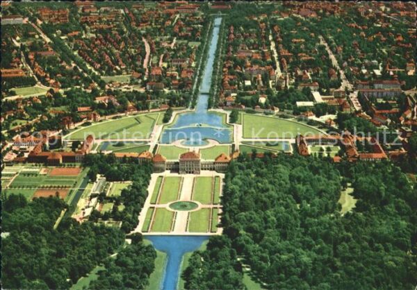 Nymphenburg Fliegeraufnahme Schloß