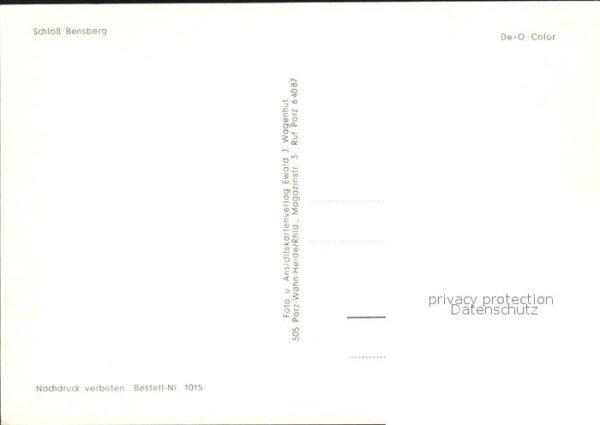 Bensdorf Potsdam-Mittelmark Schloß – Bild 2