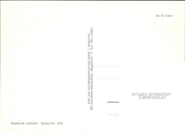 Bensberg Schloß Schloßstrasse Krankenhaus – Bild 2