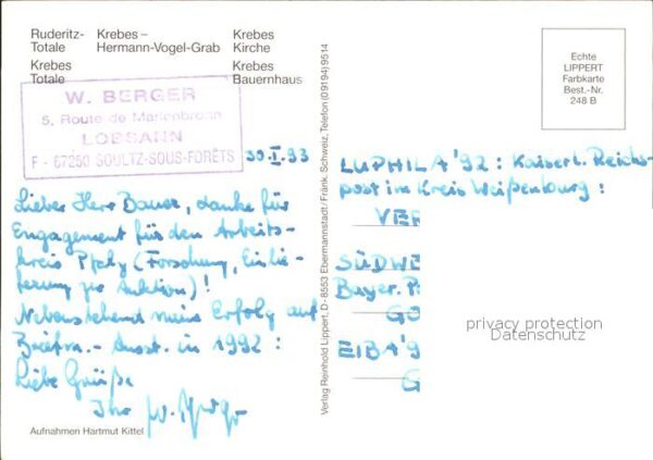 Vogtland Region Krebes Ruderitz – Bild 2