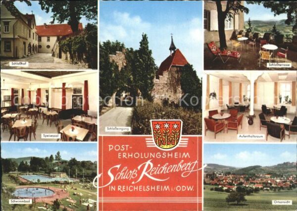 Reichelsheim Odenwald Post Erholungsheim Schloß Reichenberg