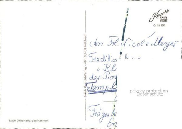 Reichelsheim Odenwald Post Erholungsheim Schloß Reichenberg – Bild 2